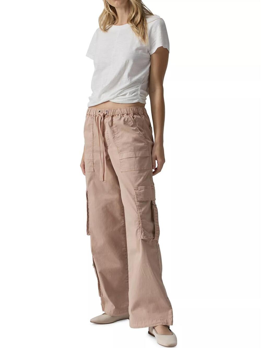 Sanctuary Cargo Parachute Pants NWT Bare Nude Medium - Picture 2 of 8